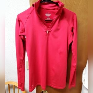 Nike Pink Long Sleeve Pullover